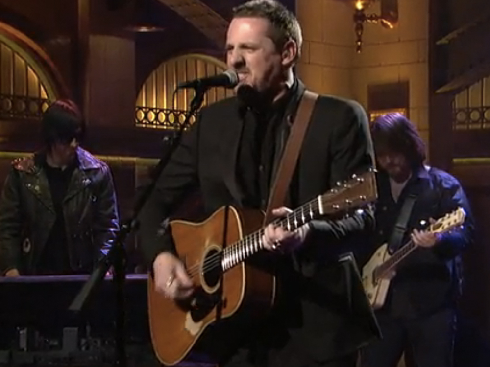 Watch Sturgill Simpson s Guitar  Smashing Performance of 